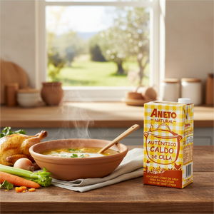 Qualité garantie Made In Spain Bouillon de poulet biologique 6X1L avec longue durée de conservation - Product Image 3