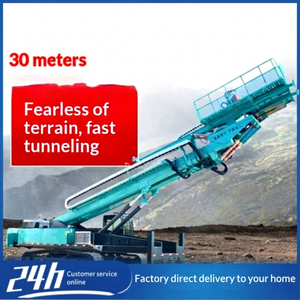 Máquina Perforadora de Anclajes de Gran Altura Huachen, Equipo de Perforación Hidráulico sobre Orugas para Soporte en Pendientes de Montaña, Perforadora de Anclajes con Brazo Telescópico 50 - Product Image 1