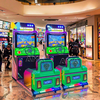 Machine de jeu vidéo Machine d'arcade de voiture de course à grande vitesse de 19 pouces à pièces pour les enfants