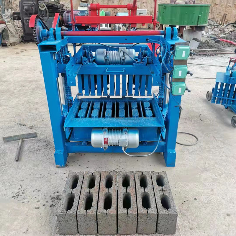 Красная небольшая ручная машина для производства кирпича, Южная Африка