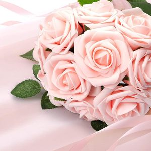 ดอกกุหลาบโฟมคุณภาพ<span class=keywords><strong>ส</strong></span>ูง 25 ชิ้น <span class=keywords><strong>ส</strong></span>ำหรับทำที่คาดผม DIY งา<span class=keywords><strong>น</strong></span>แต่งงา<span class=keywords><strong>น</strong></span> งา<span class=keywords><strong>น</strong></span>คริสต์มา<span class=keywords><strong>ส</strong></span> งา<span class=keywords><strong>น</strong></span>ปาร์ตี้ ตกแต่งบ้าน ขนาด 20 ซม. <span class=keywords><strong>ส</strong></span>ีชมพู - Product Image 5