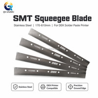 Pisau Squeegee Baja Tahan Karat 200-600mm untuk Printer Pasta Solder DEK SMT, Pengikis Pencetakan Logam, Suku Cadang Pengganti
