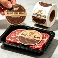 Autocollant rond personnalisé de qualité supérieure, respectueux de l'environnement, avec logo, découpé à la forme, auto-adhésif, impression numérique, étiquette en vinyle imperméable