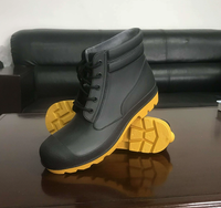 Botas de Lluvia de Seguridad con Punta de Acero para Hombre, Antideslizantes, de PVC, con Garantía de Calidad