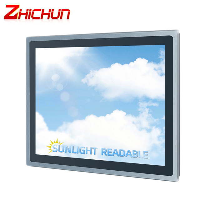 10.4 Inch IP65 Industrial Capacitive Resistive Touch Screen Monitor LCD Touch Display 1024*768 Automation PC for Textile Machine