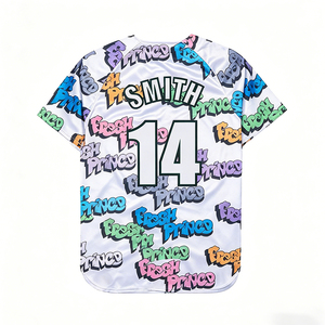 Maillots de baseball du film The Fresh Prince of Bel-Air 14 'Smith' S-3XL - Product Image 2