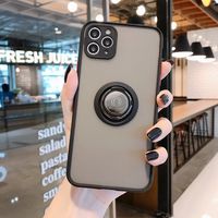 Étui de Protection de luxe mat pour appareil photo, support magnétique pour Iphone 12 11 13 14 pro max 7 8 plus x xr
