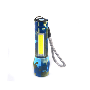 Tùy Chỉnh Camo Màu XPE COB LED 3W <span class=keywords><strong>180</strong></span> <span class=keywords><strong>Lumen</strong></span> Mini Linternas LED <span class=keywords><strong>Torch</strong></span> Với Side Ánh Sáng - Product Image 4