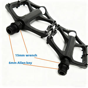 Plateforme de roulement à billes scellée Vélo de route VTT en alliage d'aluminium mince antidérapant Boîte de pédale de vélo électrique - Product Image 4