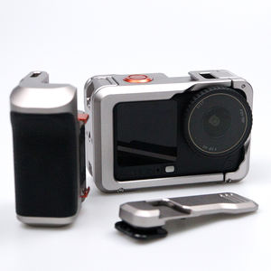 Kit de Empuñadura para Fotografía Urbana Osmo <span class=keywords><strong>Action</strong></span> 6, Jaula, Botón de Obturador, Liberación Rápida, Orificio Roscado de 1/4, Zapata Fría para Cámara, Metal - Product Image 1