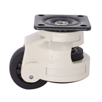 Roulettes de nivellement 60F Footmaster, capacité de charge 250kg-500kg, lot de quatre, en nylon, support OEM & ODM, pour usine