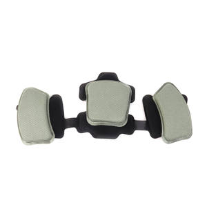 保護エアソフト呼吸コンフォートセットコットンパッドキットヘルメットパディングマット - Product Image 6