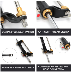 Kit de direction hydraulique 90HP pour bateau, système de gouvernail marin avec un ensemble complet d'accessoires - Product Image 1