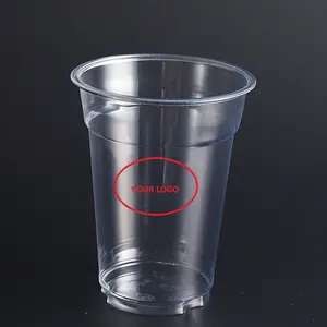 Copo promocional anúncio do logotipo personalizado da bebida copo da impressão do logotipo