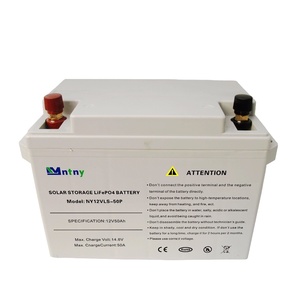 แบตเตอรี่โซลาร์ CNNTNY 12V 12.8V 50AH ลิเธียมไอออน สำหรับเก็บพลังงานแสงอาทิตย์ - Product Image 1