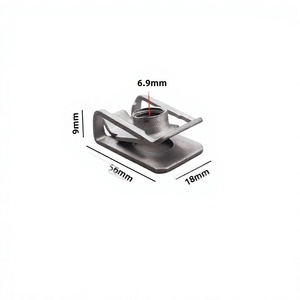 Clip de sujeción de tornillos para placa protectora de chasis Mercedes Benz A0049941845, sujetador de acero para reparación o reemplazo - Product Image 4
