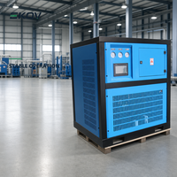 Sécheur d'air comprimé réfrigéré certifié CE, 1,2 à 13 Nm3/min, avec réfrigérant R513A, échangeur de chaleur en aluminium