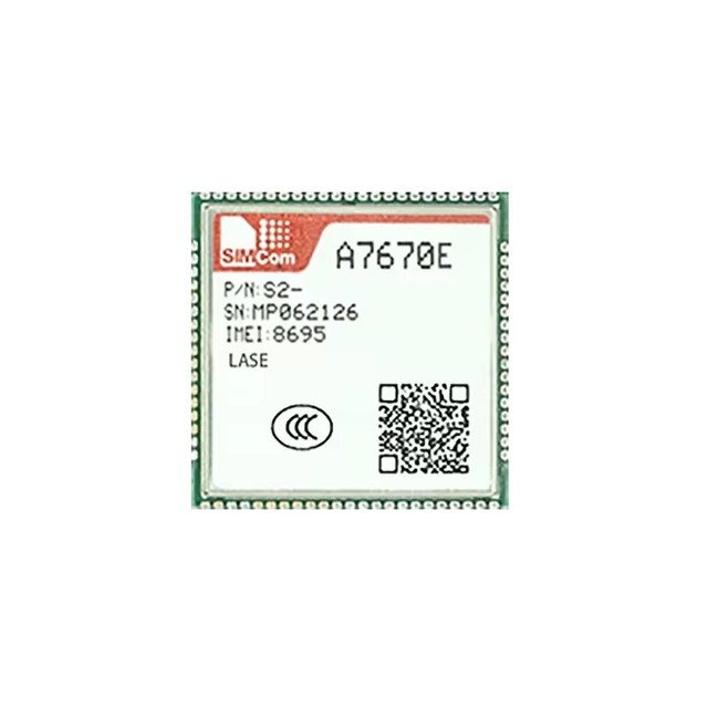 SIMCOM A7670 series 4G Small size LTE Cat 1 Module, A7670C A7670E A7670SA Suitable for LTE and GSM networks