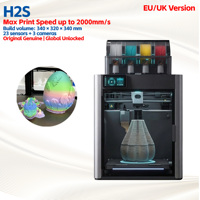 Imprimante 3D Bamboo Lab H2S Combo avec système AMS et enclos, impression multi-matériaux