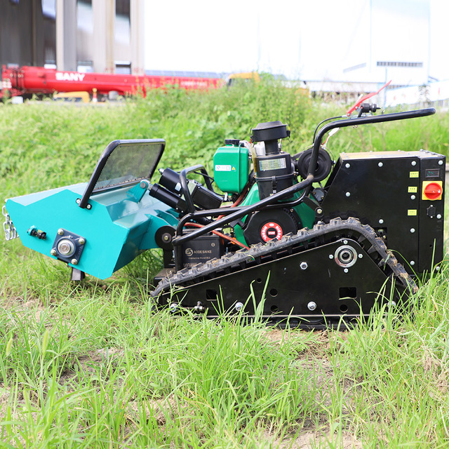Lawn Mower Robot remote control lawn mower with powerful engine mower