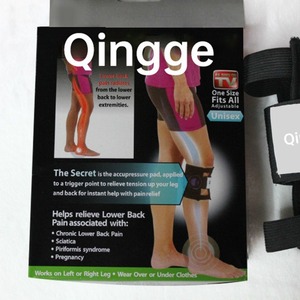 Soporte de Pierna Qingge para Alivio del Dolor Lumbar, Talla Única Ajustable, Unisex, para Dolor Crónico, Ciática y Síndrome del Músculo Piriforme - Product Image 4