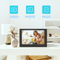 Pantalla de pared digital con imagen múltiple Pantalla MP4 Soporte de escritorio Uso Control fácil 101