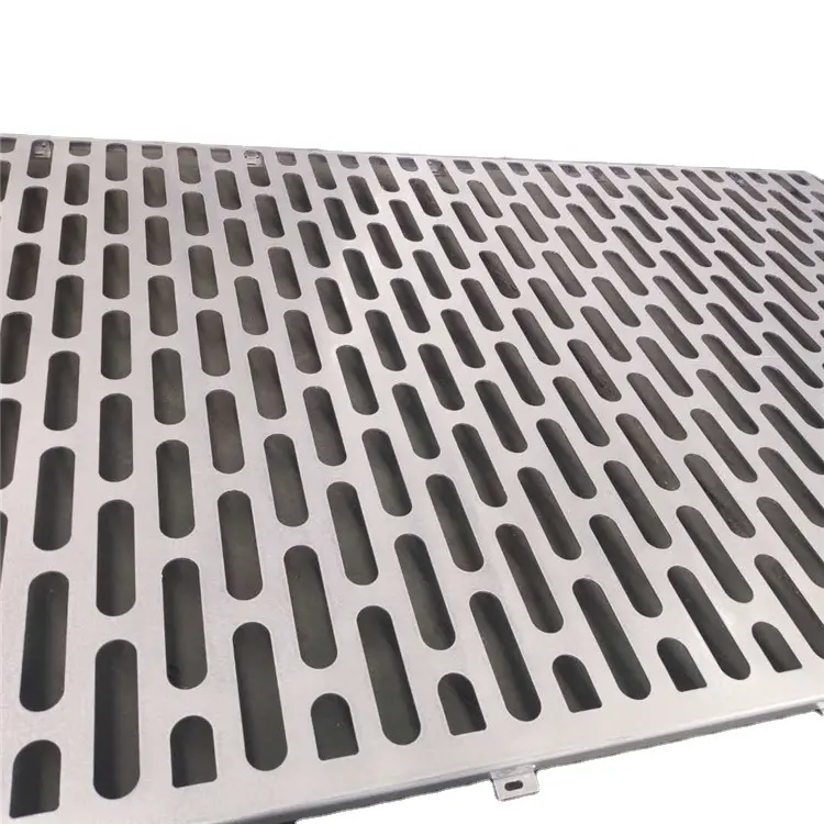 16 Gauge sechseckiges Loch verzinktes perforiertes Metallgitter für Lautsprecher grill gebäude/1mm dicke dekorative Decken