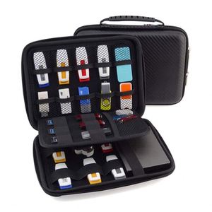 <b>USB</b> <b>Flash</b> <b>Drive</b> Case Waterproof Shockproof Electronic Accessories Organizer Hard <b>Drive</b> EVA Case Bag - Product Image 2