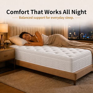 Private Label Pocket Spring Mattress for Apartment Bedroom Queen King Size - Product Image 3
