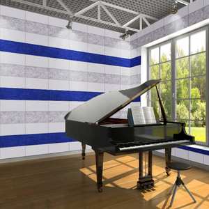 Paneles Acústicos Reciclados de Fibra de Poliéster de Diseño Moderno en Oferta, Diseño de Modelo 3D, NRC 0.85, Venta Directa de Fábrica para Apartamentos - Product Image 6