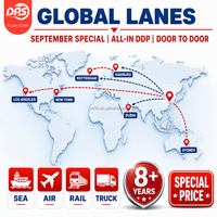 Agent de transit logistique DPS FBA pour l'expédition LCL en groupage vers l'Espagne, agent transitaire de consolidation de conteneurs partagés DDP porte-à-porte pour Amazon