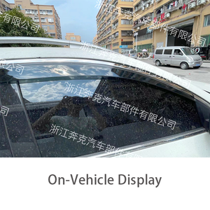Pare-soleil de fenêtre de voiture, déflecteur de vent, protection contre la pluie pour <span class=keywords><strong>Qashqai</strong></span> 2015, ensemble premium pour la protection et le confort, prix d'usine - Product Image 2