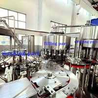 Machine de remplissage automatique de jus en bouteille PET de 500 ml, 6000 BPH, pour usine de boissons