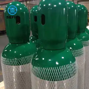 Eniso7866 Standaard Lage Prijs 1l-40l Aluminium Medisch Gas Medische Zuurstoftank Zuurstofcilinder Voor Ziekenhuis