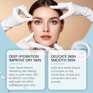 Soft Tender Moisturizing <b>Face</b> <b>Serum</b> Transparent Hydrating Comfort Mildly Nourish Skin For Bright Translucent Facial Look - Product Image 4