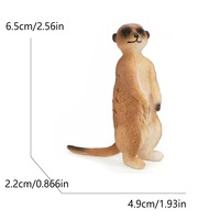 Modelos de Animales Salvajes de Plástico para Simulación Transfronteriza: Koala, Pingüino, Pangolín, León, Zorro Fennec, Oso Polar, Toro. Juguetes y Adornos.
