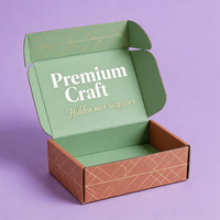 Emballage de shampoing cosmétique à impression personnalisée de qualité supérieure Boîtes en papier kraft écologique Cartons d'expédition en carton ondulé Boîte postale