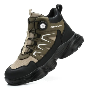 JIANKUN leggero Anti-Smash <span class=keywords><strong>scarpe</strong></span> di sicurezza da uomo a prova di acqua morbido confortevole <span class=keywords><strong>con</strong></span> ammortizzatore automatico fibbia stivali da Sneaker - Product Image 1