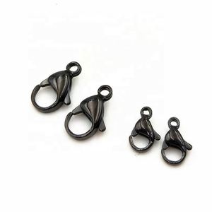 Zoryn 100 piezas de acero inoxidable 316L de alta calidad, cierre de mosquetón en forma de herradura para collares y pulseras, 10 mm, accesorio de joyería DIY - Product Image 4