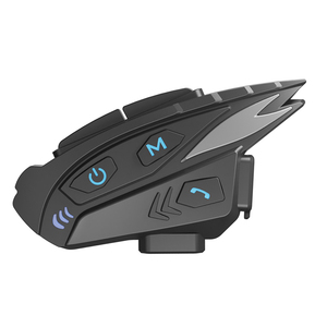 8 Cavaliers Interphone Casques De Moto Casques Communication Sans Fil Interphone Moto MP3 Musique Haut-Parleur - Product Image 3
