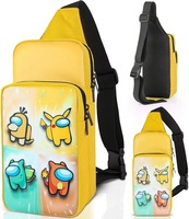 Sac à dos étanche portable transportant un sac de jeu à bandoulière pour console NS SD
