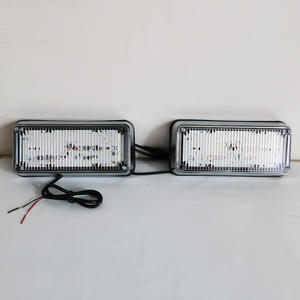 Ambulancia camión LED perímetro luz cargador emergencia advertencia lámpara estroboscópica señal intermitente luz trasera blanco claro marcador lateral Coche - Product Image 4
