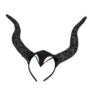 Serre-têtes Halloween Demon OX Horn avec paillettes, accessoires de déguisement pour femmes et filles - Product Image 6