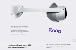 Hoàn toàn mới 4K + Ống nhòm tầm nhìn hỗn hợp thực tế VR Tai nghe 256G siêu PC VR Pico 4 3D thực tế ảo VR phần cứng - Product Image 4