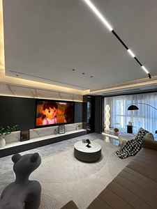 New Design Luxury Modern Home Entertainment Wall Unit Meuble Tv Stand Tv <b>Cabinet</b> - Product Image 2