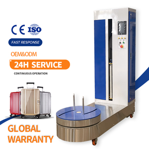 Máquina Automática de Embalar Bagagens com Pesagem para Malas, de Fácil Operação e Pagamento Online para Aeroportos - Product Image 1
