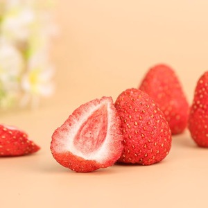 Snack di Fragole Cinesi 120g, Frutta Essiccata Croccante a Fette, Gusto Dolce, Processo di Essiccazione AD, Confezione Sottovuoto - Product Image 3
