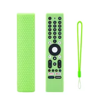Housse de protection en silicone pour télécommande vocale sans fil 4K TV Home Hotel, compatible avec la télécommande JVC RM-c3295