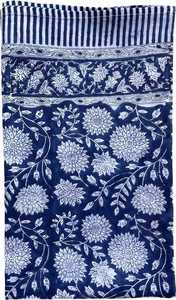Traditional Hand Block Print Cotton <b>Sarong</b> Handmade Lightweight Summer Wrap Soft Cotton Fabric Ideal For <b>Beach</b> Resort - Product Image 4