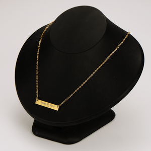 Dainty 316l in acciaio inox 18k Pvd placcato oro fatto da te collana regalo per la festa della <span class=keywords><strong>mamma</strong></span> - Product Image 5
